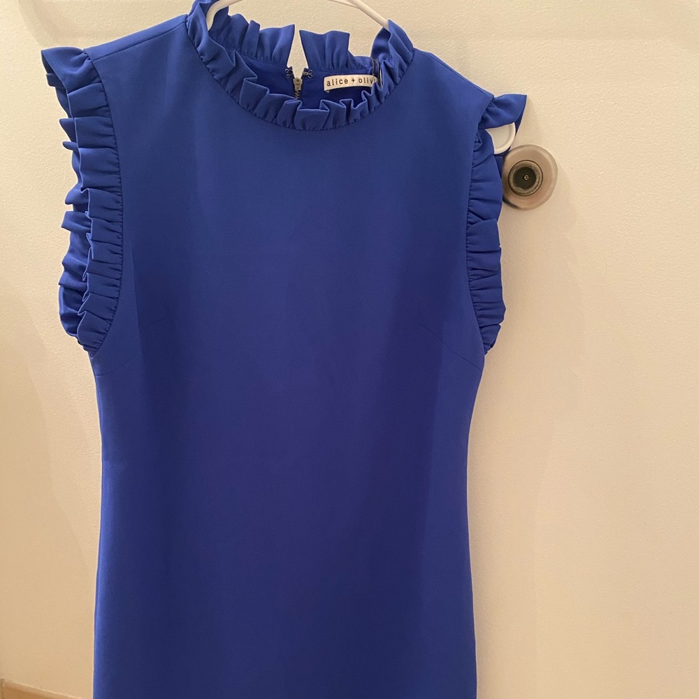 Royal Blue cocktail dress